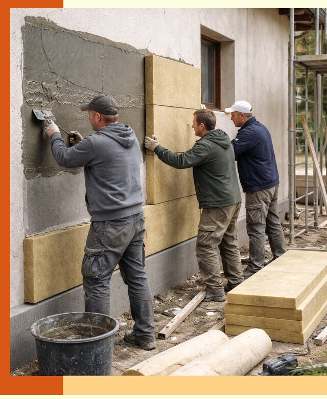 Утепление частного дома в Дубне — тепло, экономия и надежность