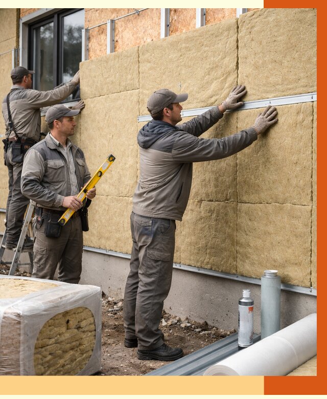 Утепление дома из SIP панелей в Дубне от 6330 руб./м² под ключ | ТепломастерДбн