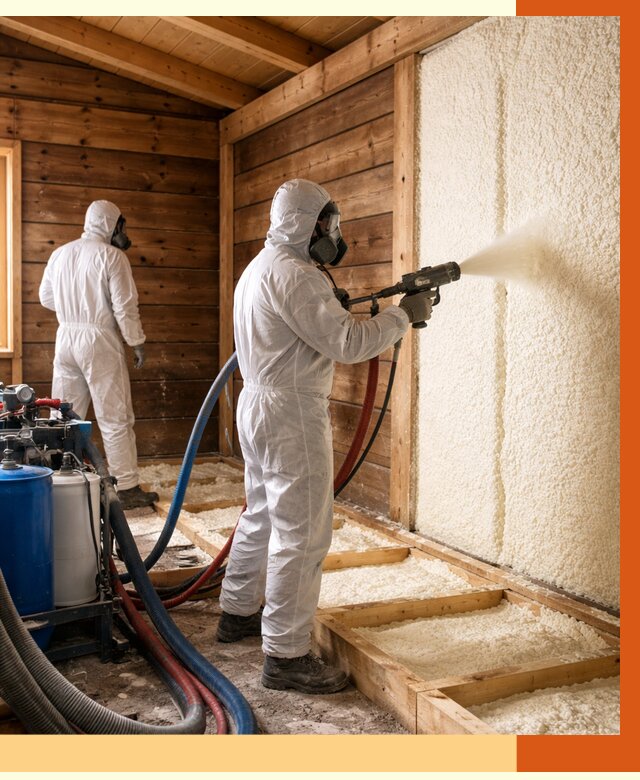 Утепление бани ппу в Дубне под ключ от 4288 руб./м2 | ТепломастерДбн - напыление и монтаж ппу