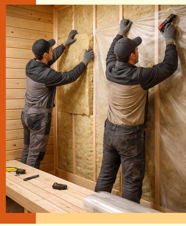 Профессиональное утепление сауны в Дубне с гарантиями качества