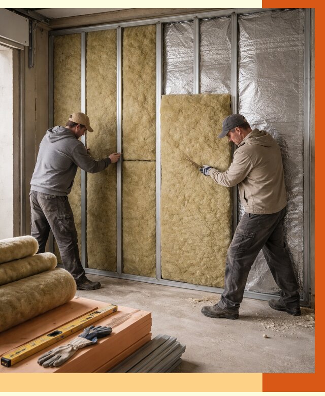 Утепление гаража изнутри в Дубне от 7657 руб/м2 — работы и цена | ТепломастерДбн