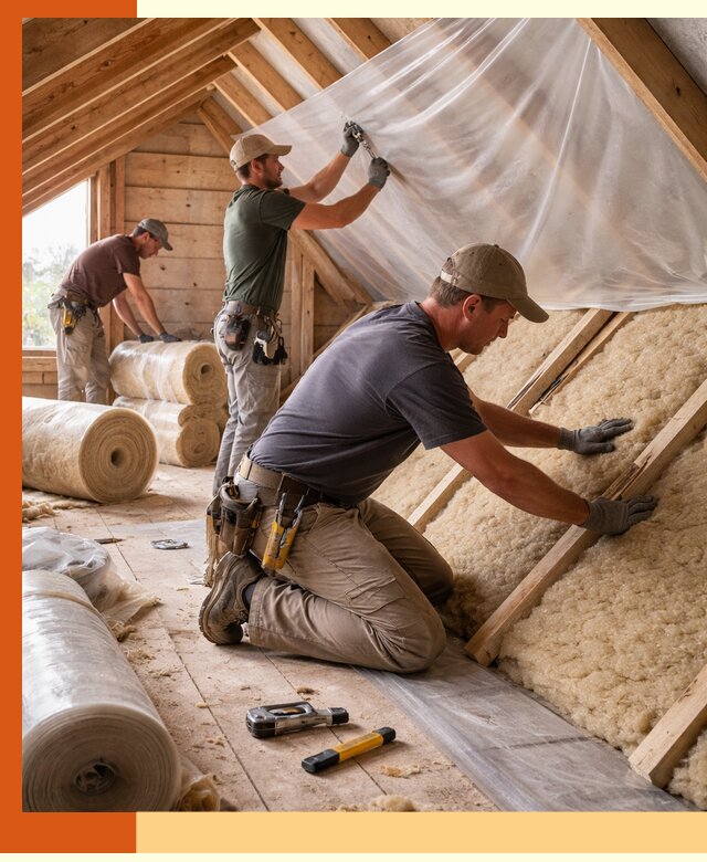 Утепление крыши изнутри в Дубне: профессионально и надежно