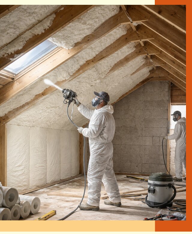 Утепление мансарды ППУ в Дубне от 2807 руб./м² — заказать под ключ | ТепломастерДбн