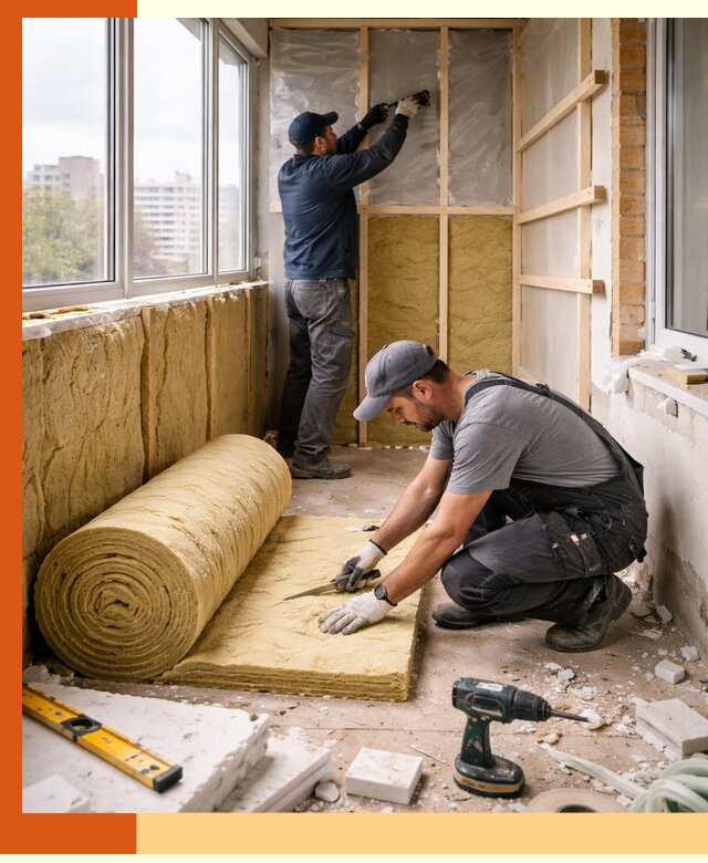 Утепление балкона под ключ в Дубне качественно и быстро