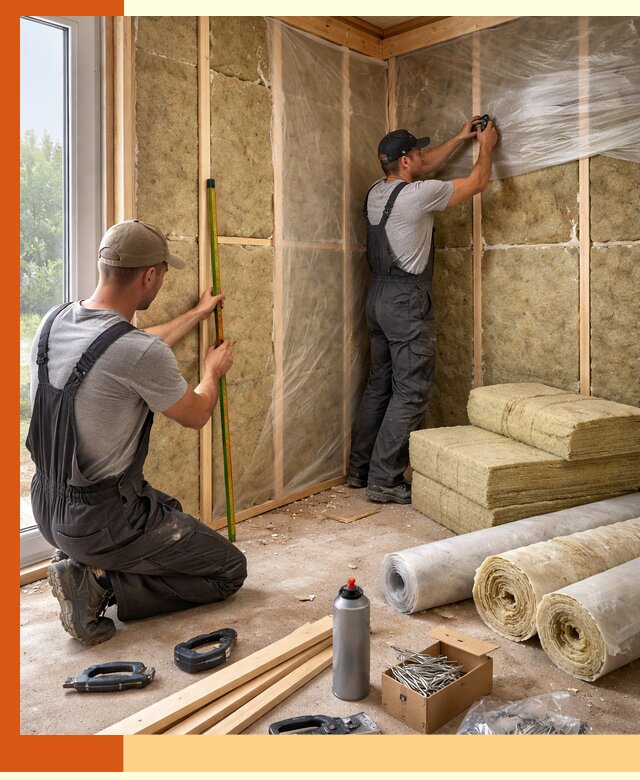 Профессиональное утепление веранды и крыльца в Дубне