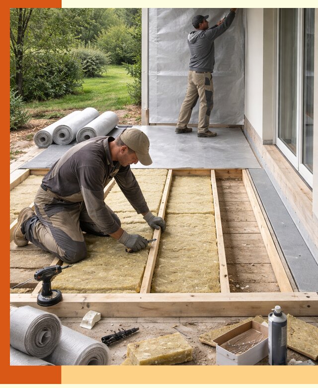 Утепление террасы в Дубне — тепло и защита круглогодично