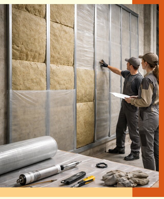 Утепление склада химсырья в Дубне от 4594 руб. под ключ | ТепломастерДбн