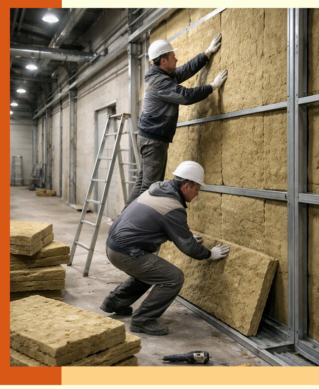 Утепление цеха под ключ в Дубне с гарантией качества