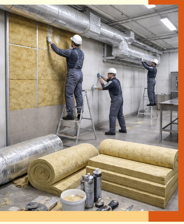 Утепление пищевого цеха в Дубне от 12761 руб./м² — комплексно под ключ | ТепломастерДбн