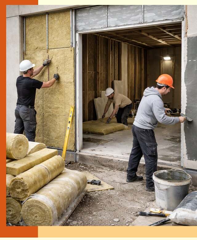 Утепление торгового павильона в Дубне — качественно и энергоэффективно