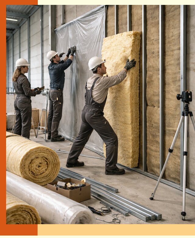 Утепление складского терминала в Дубне профессионально и надёжно