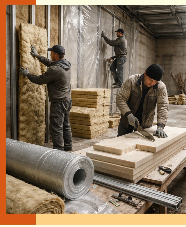 Утепление торгового склада в Дубне с энергоэффективными решениями