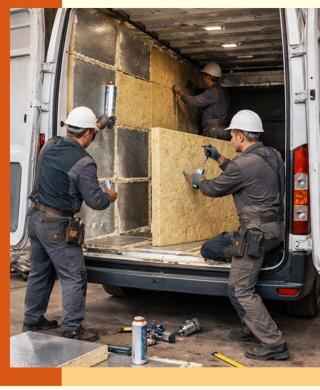 Утепление фургона-рефрижератора в Дубне для сохранения температуры