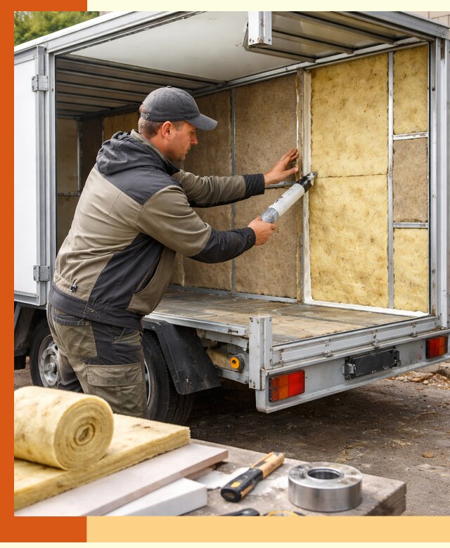 Профессиональное утепление прицепа в Дубне для любых условий