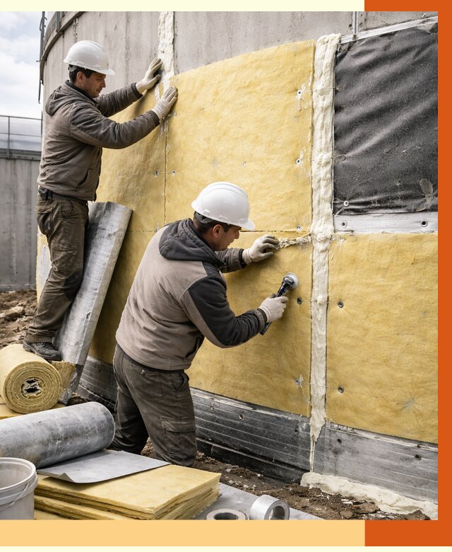 Утепление резервуара в Дубне от 28075 руб/м2 — монтаж ППУ и комплекс под ключ | ТепломастерДбн