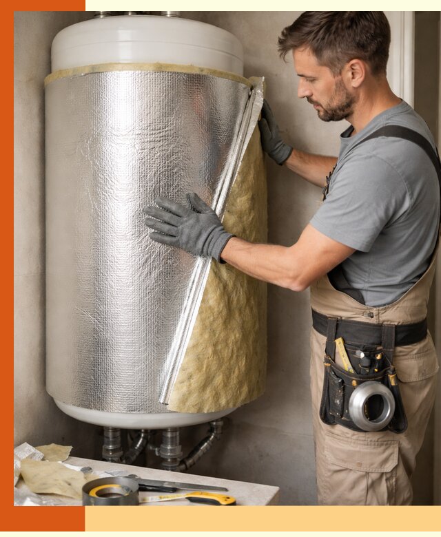 Утепление бойлера в Дубне для снижения теплопотерь и экономии энергии
