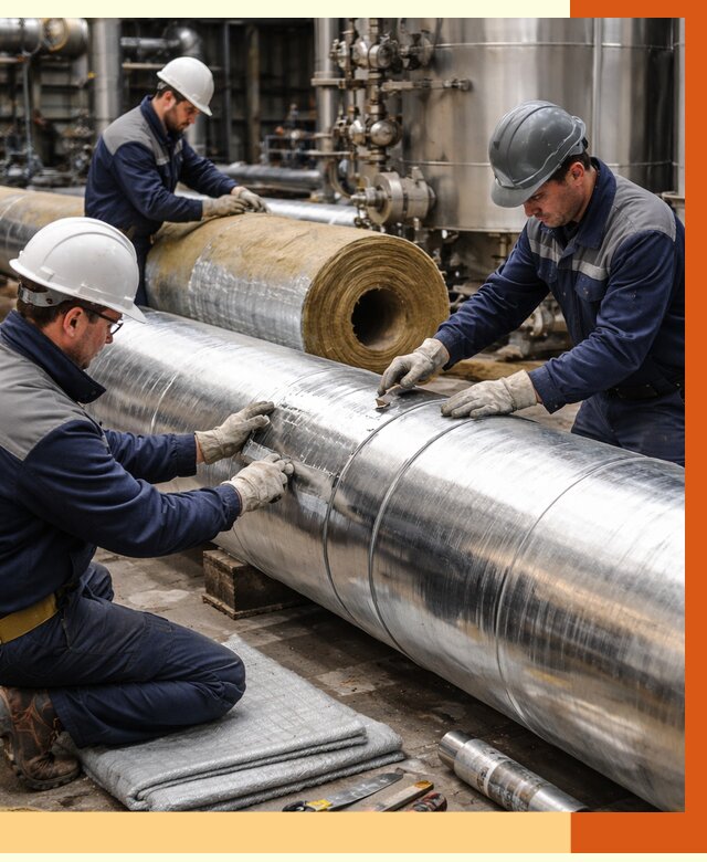 Утепление технологического оборудования в Дубне от 4288 руб. за м2 | ТепломастерДбн