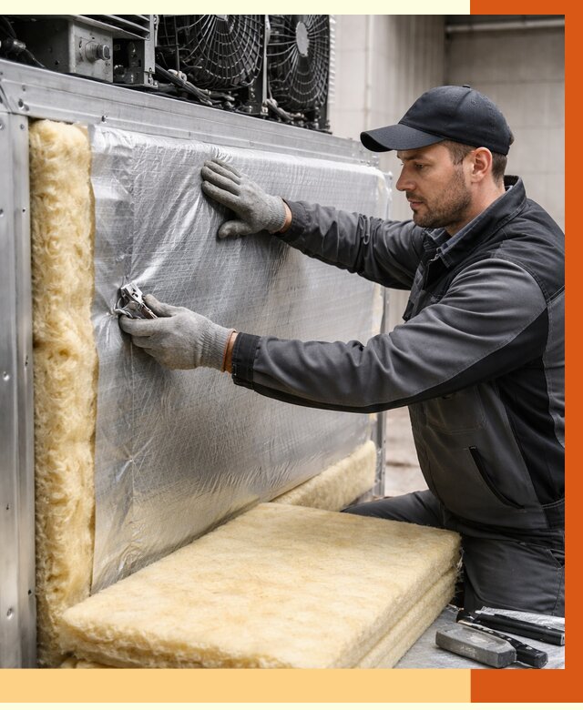 Утепление холодильного агрегата в Дубне от 8678 руб. под ключ | ТепломастерДбн