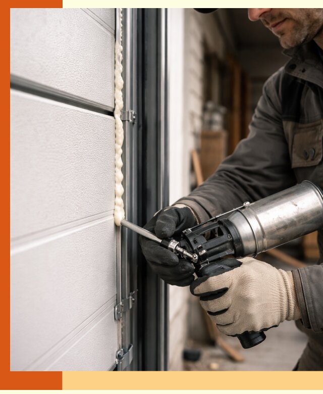 Заполнение пустот ворот в Дубне профессионально и герметично