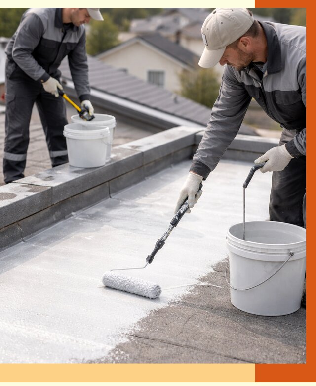 Утепление кровли жидкой теплоизоляцией в Дубне от 2195 руб./м2 | ТепломастерДбн