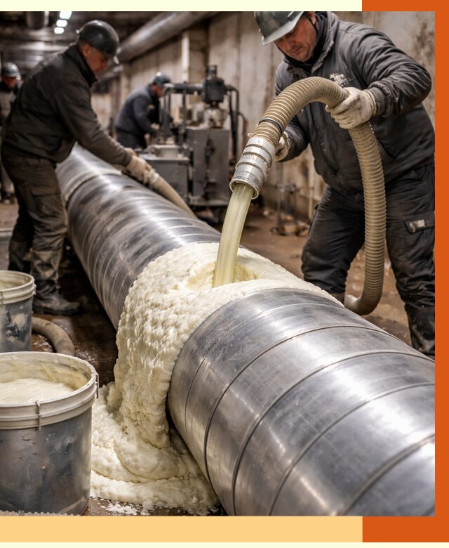 Утепление теплотрассы жидкой теплоизоляцией в Дубне от 4288 руб. | ТепломастерДбн