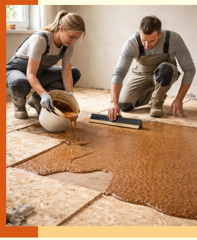 Утепление пола жидкой пробкой в Дубне для квартир и домов