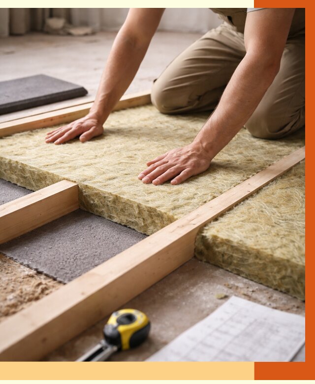 Шумоизоляция пола в Дубне от 1276 руб./м² — профессиональная звукоизоляция | ТепломастерДбн