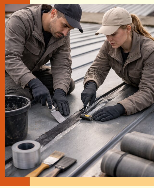 Гидроизоляция фальцевой кровли в Дубне качественно и надежно