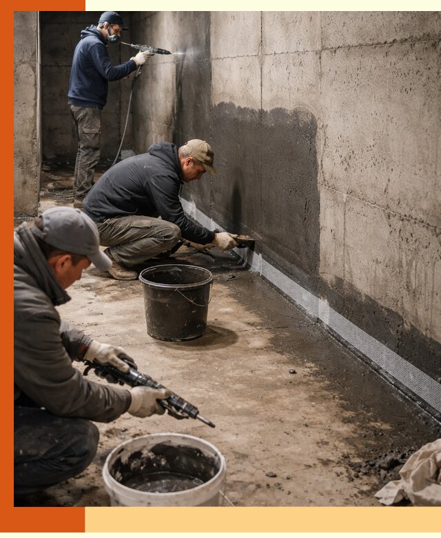 Гидроизоляция подвала в Дубне — комплексная защита от влаги