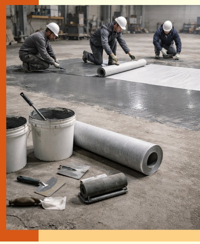 Гидроизоляция промышленного пола в Дубне — защита и долговечность