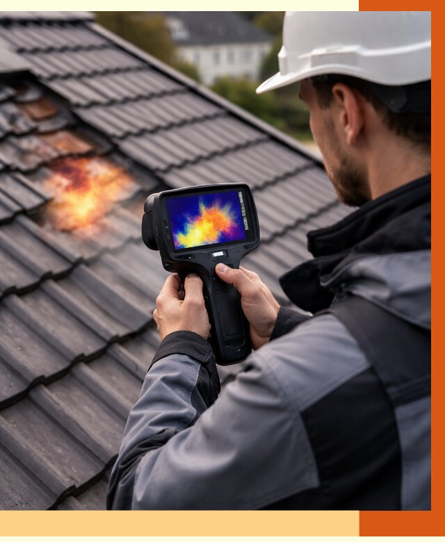 Тепловизионное обследование кровли в Дубне от 4594 руб. — ТепломастерДбн под ключ