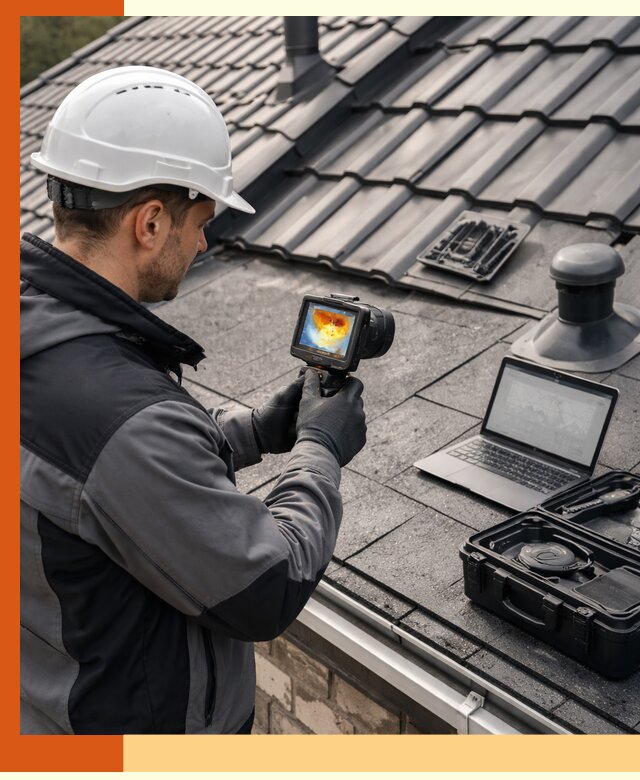 Тепловизионное обследование кровли в Дубне для выявления дефектов
