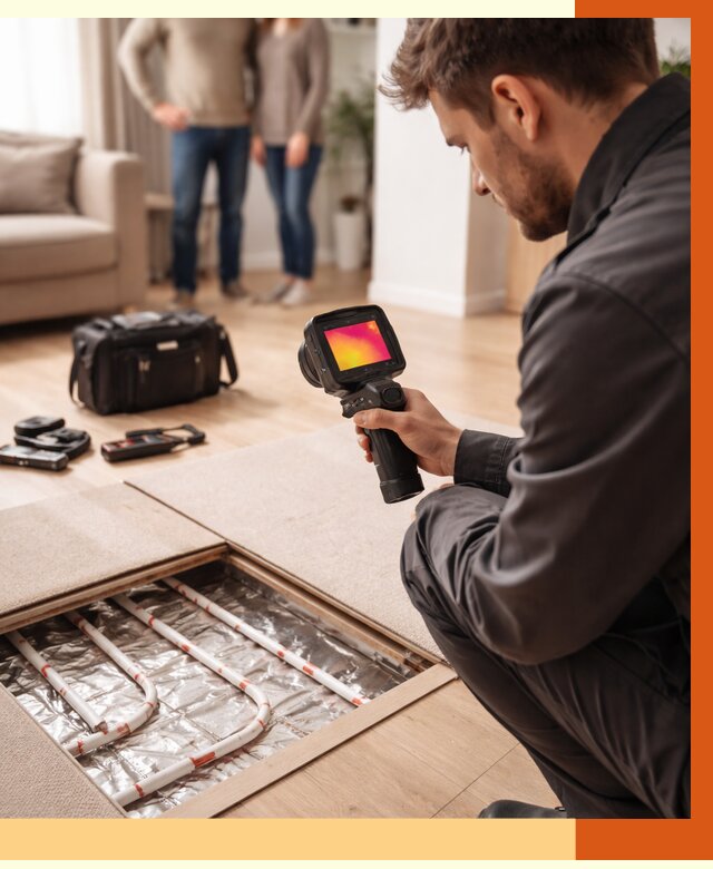 Тепловизионное обследование теплого пола в Дубне от 4594 руб. — ТепломастерДбн
