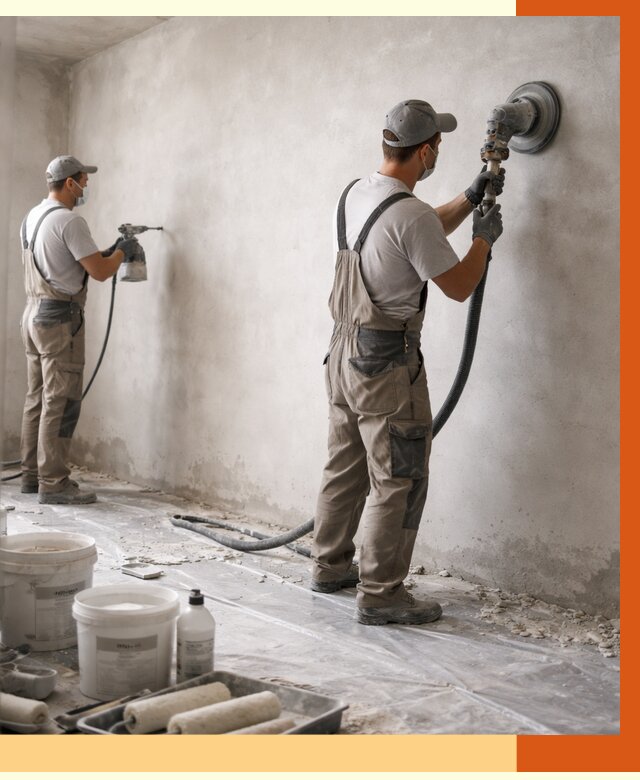 Подготовка поверхности под напыление в Дубне от 1225 руб. — ТепломастерДбн