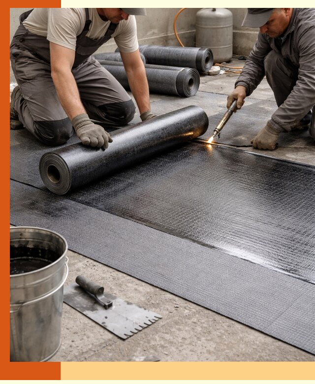 Монтаж гидроизоляционной мембраны в Дубне для зданий и конструкций