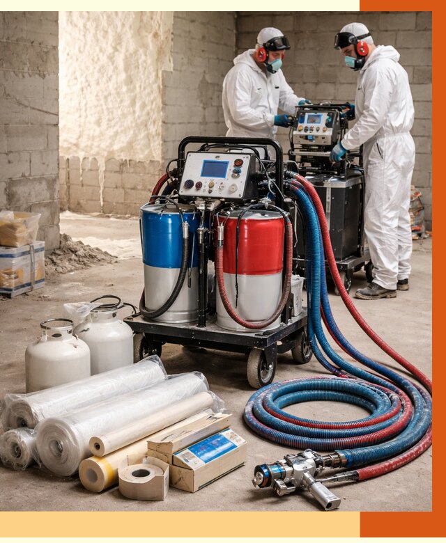 Аренда установки для напыления ППУ в Дубне от 35732 руб. | ТепломастерДбн