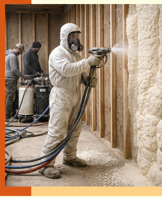 Обучение напылению ППУ: курсы для специалистов в Дубне